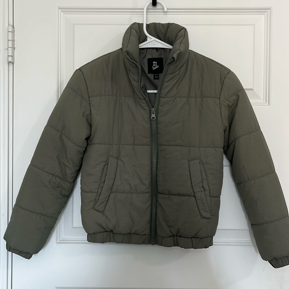 Art class olive green puffer jacket size medium 7/8